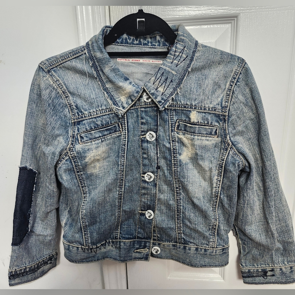 Buffalo Jeans - David Bitton Vintage Jean Jacket in Distressed Denim